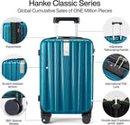 Hanke Expandable Hardshell Luggage Sets 3 piece Carry On Luggage - Image 4