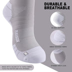 Compression Socks for Women and Men, Knee High 15-20mmHg Graduated Circulation - Image 5