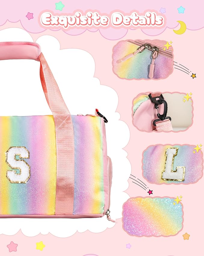 Girly Girl Stuff-Girl Gym Bag - Image 4