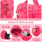 Quilted Travel Duffle Bag Gym Bag - Image 4