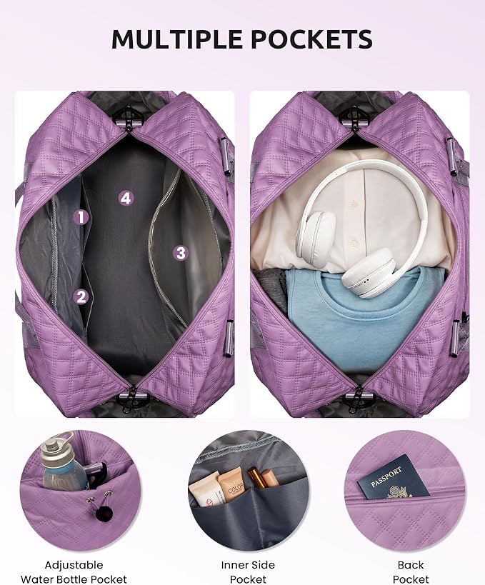 Personalized Gifts-Initial Overnight Bag - Image 6