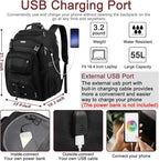 Extra Large Laptop Backpack for Travel, College & Work, TSA Friendly Commuter - Image 2