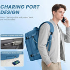 Travel laptop Backpack for Men Women, Personal Item Size Flight Approved - Image 3