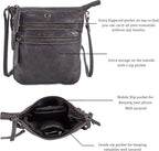 Crossbody Sling Bag for Women Small Real Leather Purse Vintage Travel Crossover - Image 3