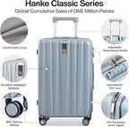 Hanke Luggage Sets 3 piece Carry On Luggage - Image 3