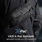 tomtoc 3.5L X-Pac Sling Bag - Image 3