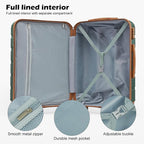LONG VACATION 6 Piece ABS+PC Hardshell Luggage Set - Image 4