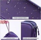 FYY Electronic Organizer, Large Travel Cable Organizer Bag Pouch Electronic - Image 4