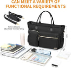 Laptop Tote Bag, Middle Size Computer Messenger Teacher Bag - Image 3