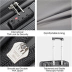 Hanke Luggage Sets 2 piece Carry On Luggage - Image 7