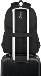 SwissGear Cecil 5505 Laptop Backpack, Pastel Brown/Black - Image 7