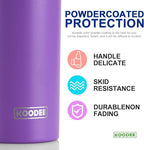 koodee 20 oz Skinny Tumbler Stainless Steel Double Wall Insulated Water Tumbler - Image 3