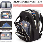 Travel Laptop Backpack for Women, School Backpack for Teens, 15.6 Inch Work - Image 2