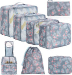 BAGAIL 8 Set Packing Cubes Luggage Packing Organizers by BAGAIL