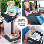 COOLBEBE Kids Travel Tray for Toddler Car Seat, Travel Tray for Airplane - Image 2