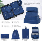 Merax Luggage sets of 13 Piece 16 20 20 28 IN Carry on Luggage Hard Case Green - Image 5