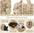 Quilted Travel Duffle Bag Gym Bag - Image 4