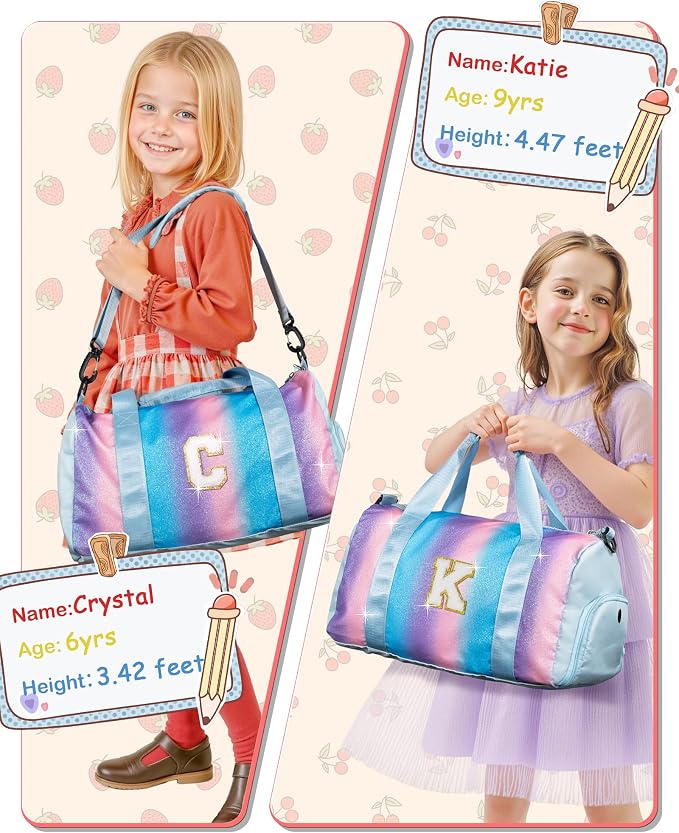 Kindergarten Gift Ideas-Girl Gym Bag - Image 6