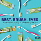 MOUTHWATCHERS Soft Flossing Toothbrushes, Value Pack of 4, Manual Toothbrush - Image 5