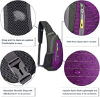 G4Free Sling Bag for Men Women, Small Crossbody Backpack Lightweight Chest - Image 4