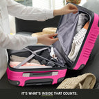 Kenneth Cole REACTION Out of Bounds Lightweight Hardshell 4-Wheel Spinner - Image 9