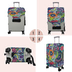 Travel Luggage Cover Suitcase Protector Fits 18-32 Inch Wheel Covers - Image 3