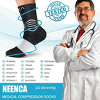 NEENCA Medical Compression Socks—2 Pairs, Ankle Socks - Image 7