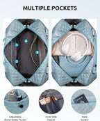 Gifts for Granddaughter-Initial Duffle Bag - Image 6