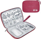 Electronics Travel Organizer, Portable Waterproof Electronic Travel Storage Bag by Lcsmaokin