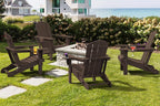 SERWALL Adirondack Chair with Cup Holders - Image 9