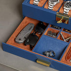 ROTHWELL 10-Slot Watch Box in Leather - Image 6