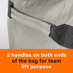 Fitdom 130L 36" Heavy Duty Extra Large Sports Gym Equipment Travel Duffle Bag - Image 6