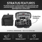 Tamrac Stratus 15 Camera Bag for Photographers, Camera Case for Photography - Image 6