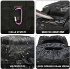 King'sGuard 70L Camping Hiking Backpack Tactical Backpack Military Molle - Image 4