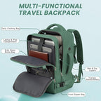 Travel laptop Backpack for Women, Personal Item Size Flight Approved, 16 Inch - Image 7
