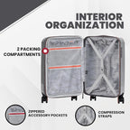 Spyder Traverse 20 Inch Carry On Expandable Hardside Upright Suitcase - Image 3