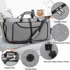 120L Duffle Bag for Travel, Large Foldable Waterproof Travel Duffel Bags - Image 5