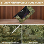 WORKPRO 12" Tool Pouches with Zipper, Heavy-Duty Small Tool Bag, Utility Small - Image 4