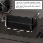 ROTHWELL 8 Watch Travel Case Storage Organizer - Image 3