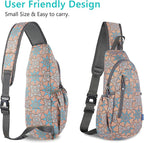 TITECOUGO Small Sling Bag, Lightweight Crossbody Backpack - Image 3