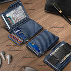 BULLIANT Men Wallet Gift Boxed, Slim Front Pocket Wallet Money Clip Card Holder - Image 2