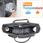 Laptop Tote Bag, Middle Size Computer Messenger Teacher Bag - Image 4