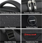Laptop Backpack, Business Travel Anti Theft Slim Durable Laptops Backpack - Image 4