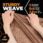 Multipurpose Protective Cover Brown Poly Tarp 10' x 15' - Image 5