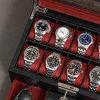 ROTHWELL 10-Slot Watch Box in Leather - Image 7
