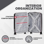 Spyder Traverse 20 Inch Carry On Expandable Hardside Upright Suitcase - Image 3