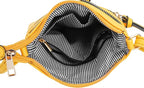 DELUXITY | Crossbody Purse Bag | Functional Multi Pocket Double Zipper Purse | - Image 6