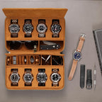 ROTHWELL 8 Watch Travel Case Storage Organizer - Image 2