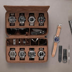 ROTHWELL 8 Watch Travel Case Storage Organizer - Image 2