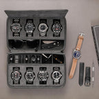 ROTHWELL 8 Watch Travel Case Storage Organizer - Image 2